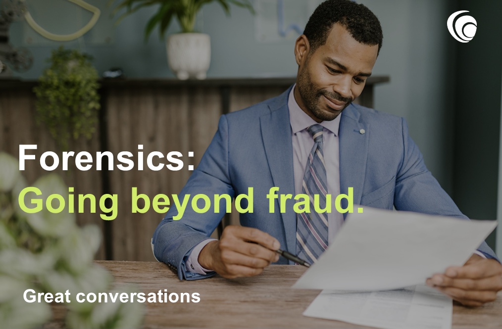 Forensics Going beyond fraud Baker Tilly Central Africa